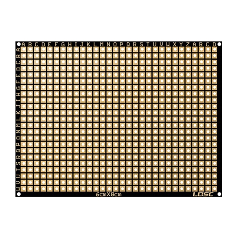 Pcb Prototyping Board - 60x80mm Soft Thin PCB flessibile Double