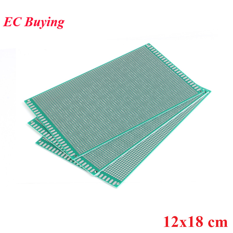 Pcb Prototyping Board - 12x18 cm Doppio Lato Prototipo Universale