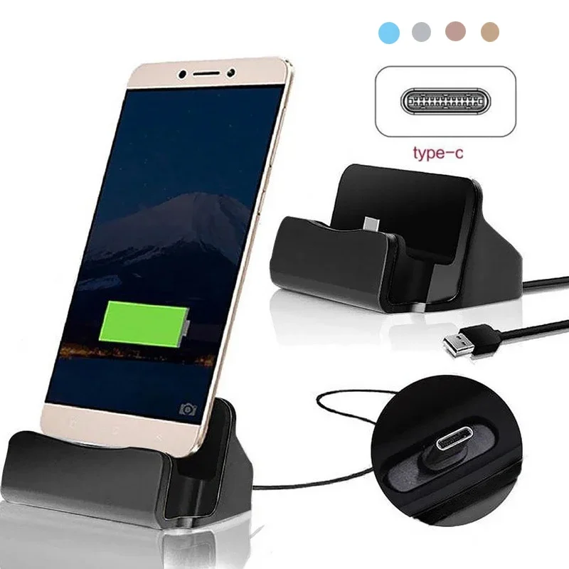 Usb C Cable - Supporto per telefono con caricatore dock