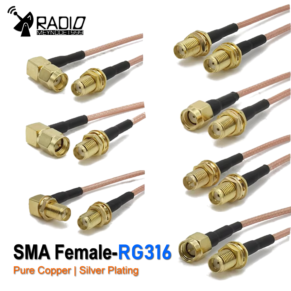 Jumper Wire Kit - RG316 SMA a SMA/RP SMA Spina