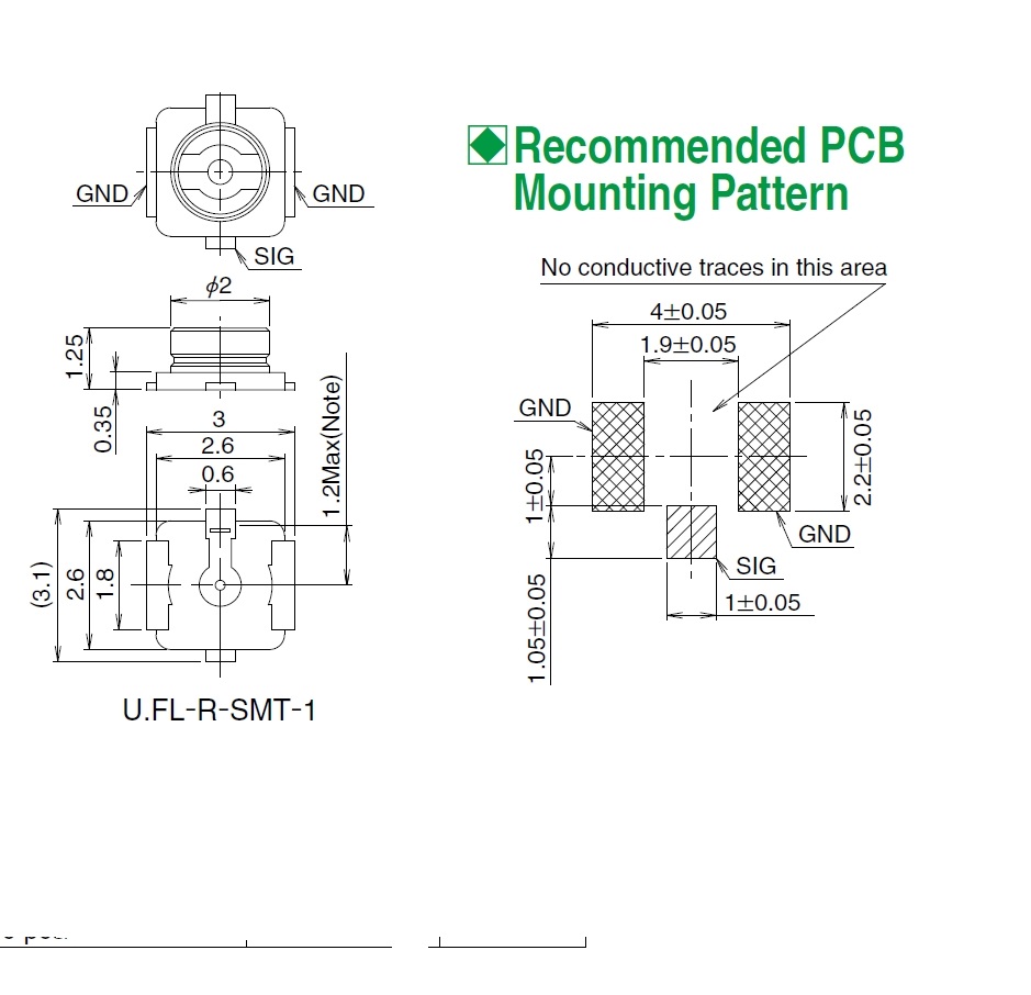 10PCS/U.FL-R-SMT-1 Connettore  - Ipex Connector recensione e prezzo