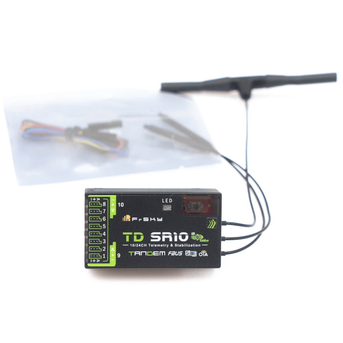 Ricevitore FrSky TD SR10 a dop - Antenna 2.4Ghz recensione e prezzo