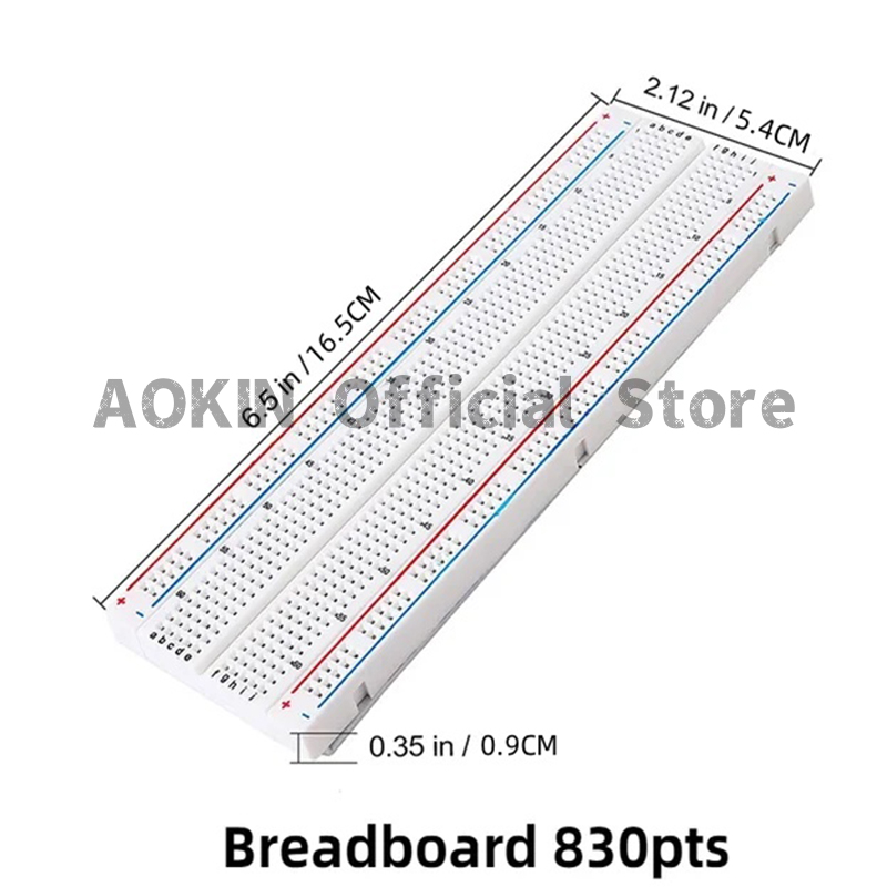 Tagliere MB-102 da 400/830 pun - Breadboard 400 Point recensione e prezzo