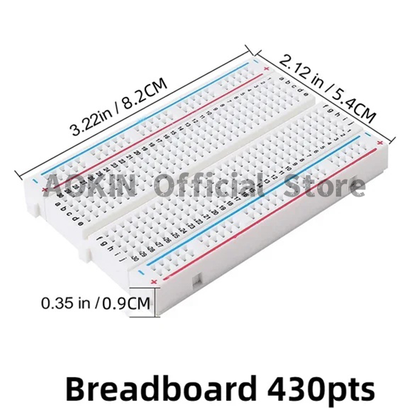 Tagliere MB-102 da 400/830 pun - Breadboard 400 Point recensione e prezzo