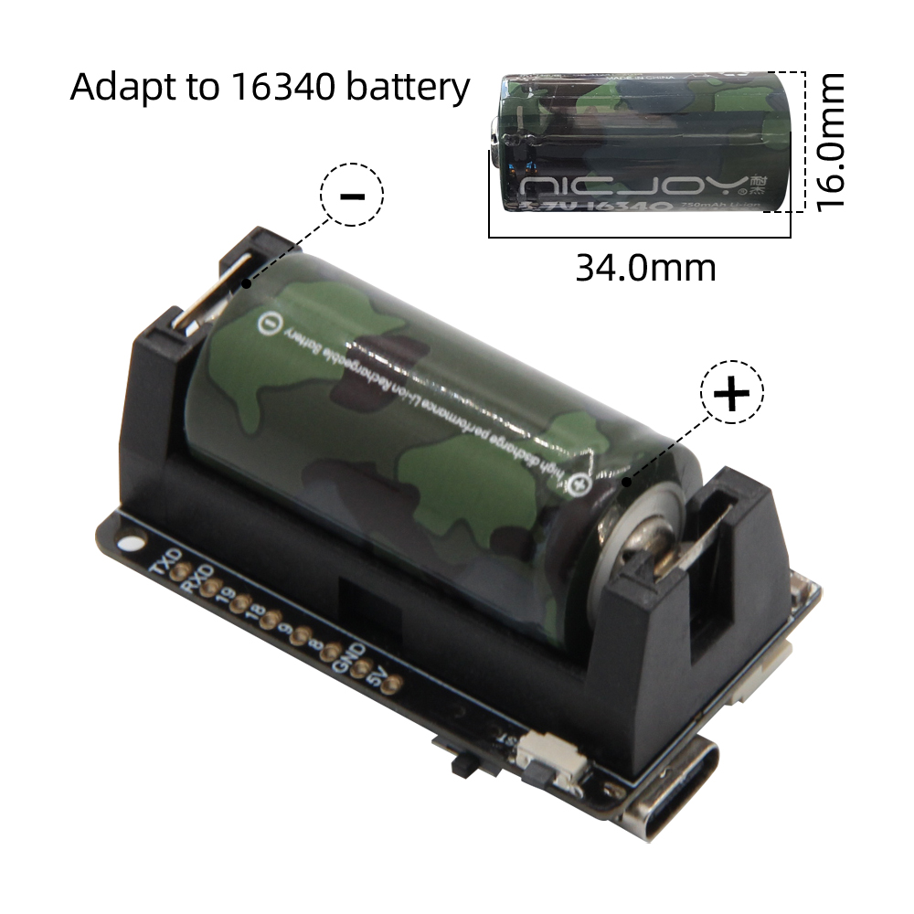 LILYGO® TTGO T-OI Plus ESP32-C - Esp32 Battery Holder Lipo recensione e prezzo