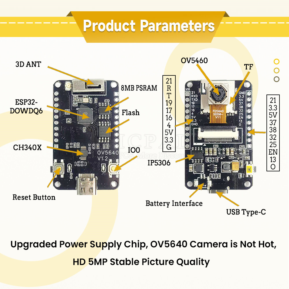 Nuovo Kit Modulo Fotocamera OV - Breadboard 400 Point recensione e prezzo
