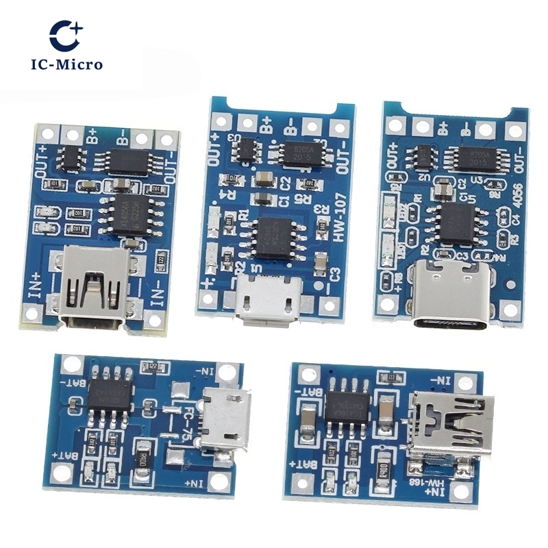 1/5PCS 5V 1A Micro/Type-c/Mini - Li Ion Charger Module recensione e prezzo