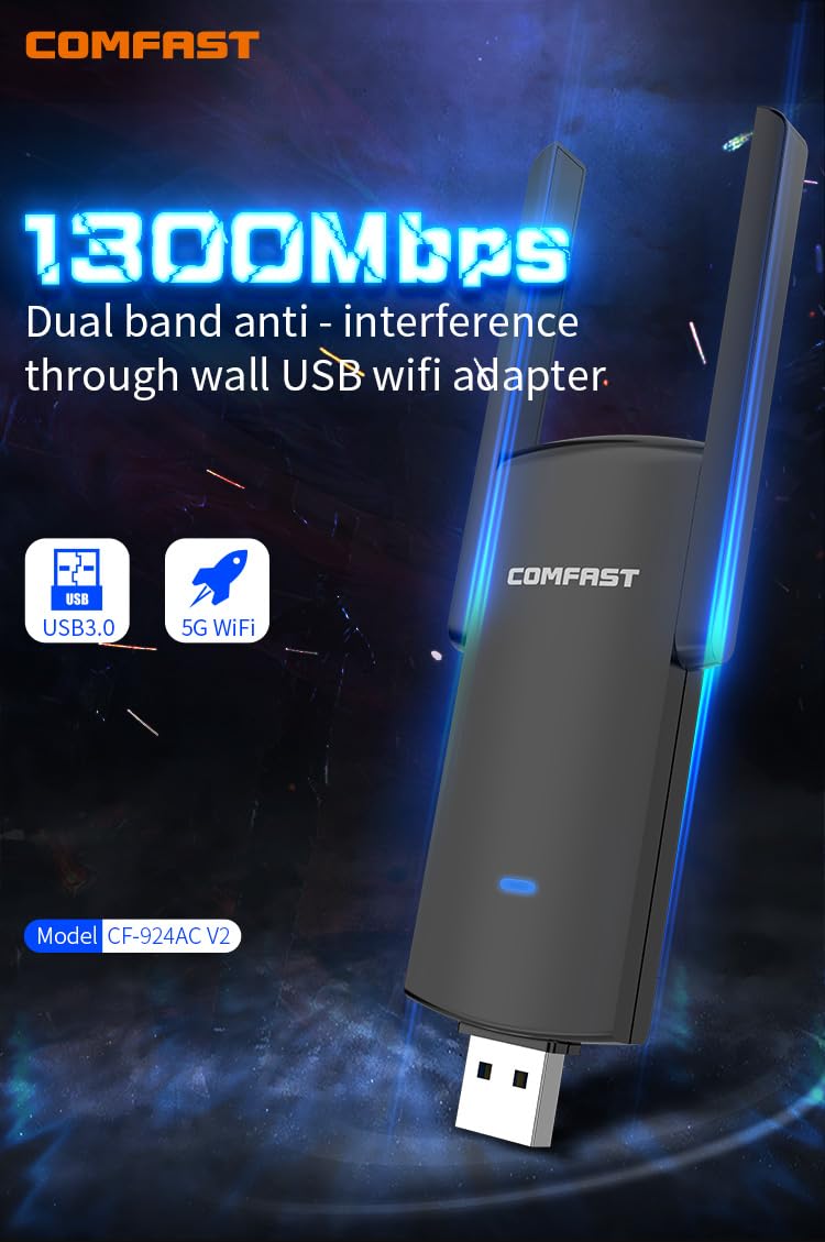 Adattatore WiFi Dual Band CF-9 - Antenna 2.4Ghz recensione e prezzo