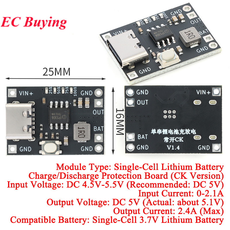 20 pz/1 pz MH-CD42 DC 5 V 2A A - Li Ion Charger Module recensione e prezzo