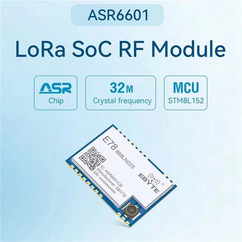 T23C 2X Modulo Lorawan Soc E78 - Ipex Connector recensione e prezzo