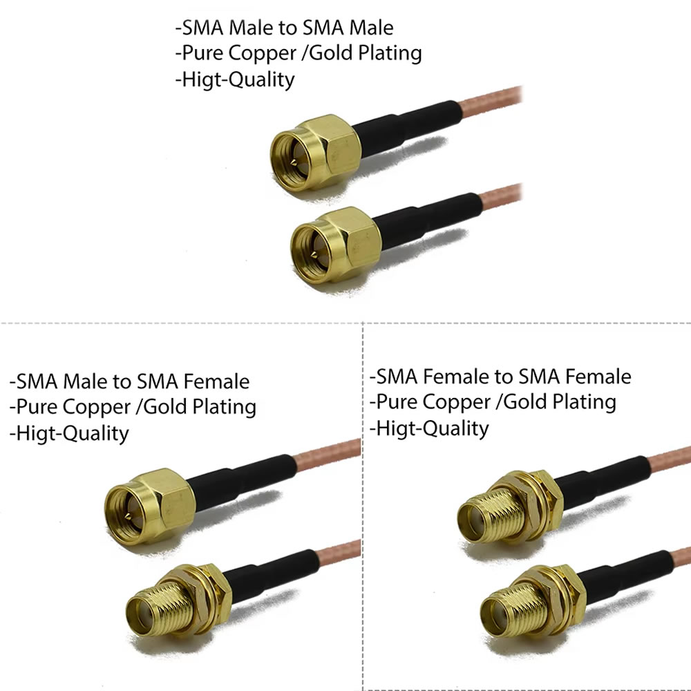 Premium RG316 SMA a SMA Spina  - Jumper Wire Kit recensione e prezzo