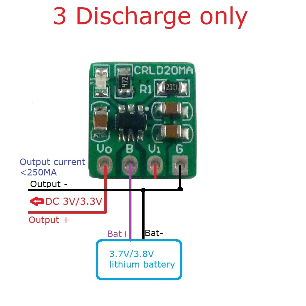 5X CRLD20MA Mini 2 in 1 Carica - Li Ion Charger Module recensione e prezzo