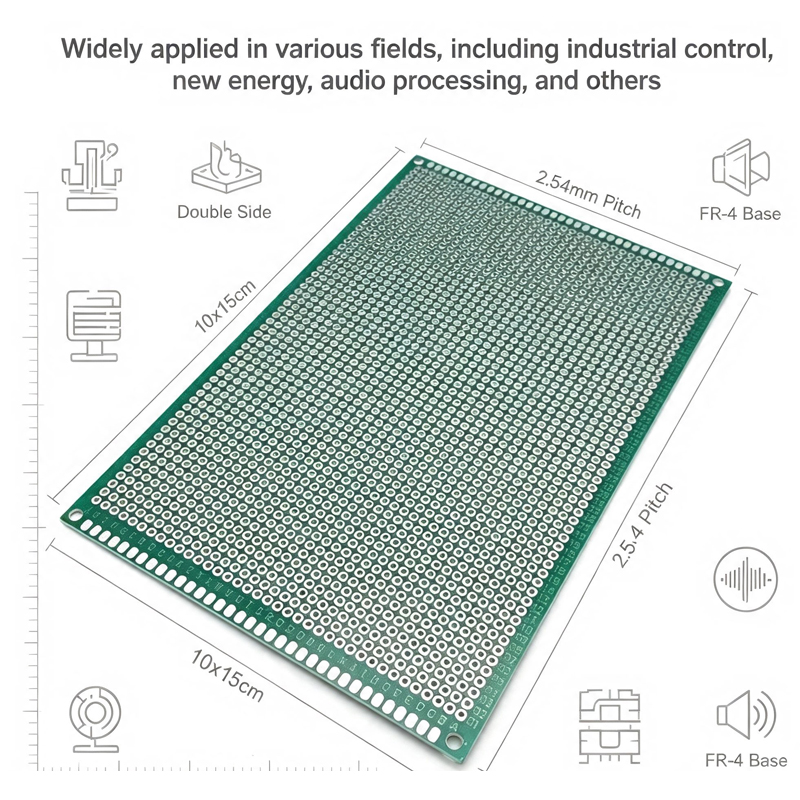 1Pz 100x150mm Scheda PCB Unive - Pcb Prototyping Board recensione e prezzo